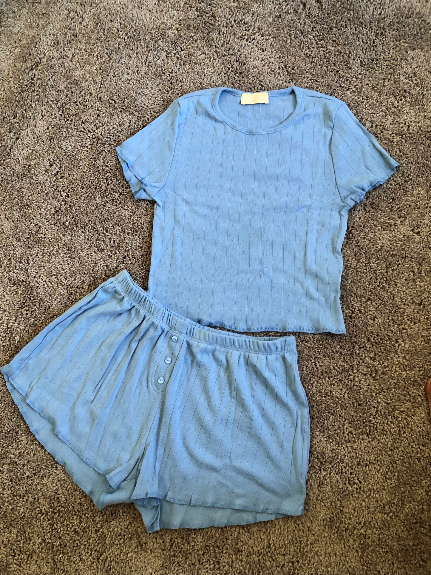 Cotton Blue Lounge Set