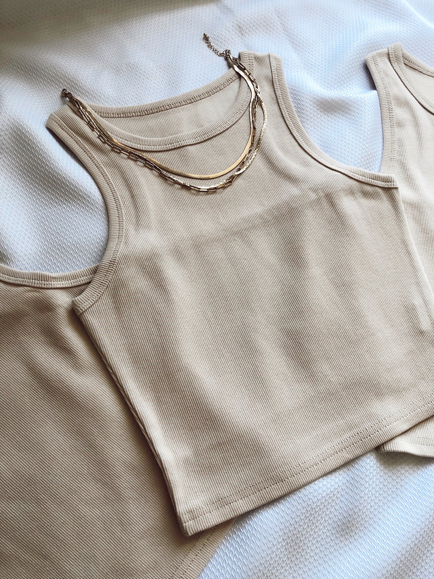 Basic Crop Tank Top